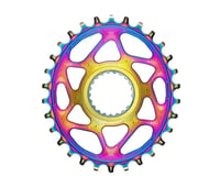 Absolute Black Shimano Direct Mount Oval Chainring (PVD Rainbow) (1 x 12 Speed)